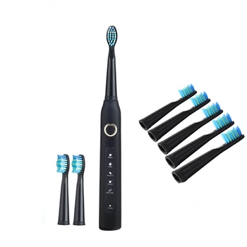 1pcs Home Electric Toothbrush Men Timer Brush USB Charge Rechargeable Toothbrushes With 5pcs Replacement Heads Home Accessories
1pcs Home Electric Toothbrush Men Timer Brush USB Charge Rechargeable Toothbrushes With 5pcs Replacement Heads Home Accessories