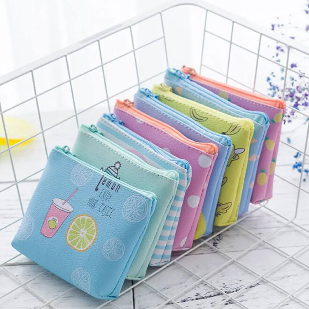 ISKYBOB Summer New Brand Leather Purses Small Fresh Casual PU Coin Wallet Lady Fashion Fruits Pattern Cartoon Dollar Money Bag
ISKYBOB Summer New Brand Leather Purses Small Fresh Casual PU Coin Wallet Lady Fashion Fruits Pattern Cartoon Dollar Money Bag