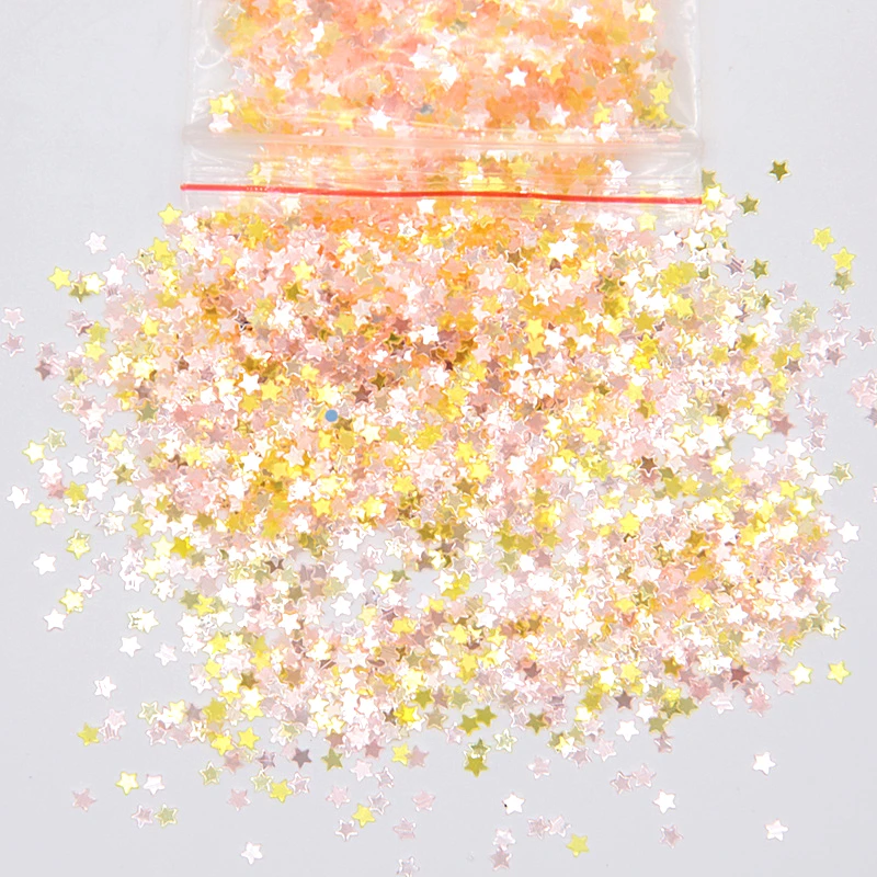Transparent Paillettes Light Pink Yellow Mix 3mm Ultra Thin Star PVC Loose Sequins Craft DIY Manicure Nail Art Decoration 20g
Transparent Paillettes Light Pink Yellow Mix 3mm Ultra Thin Star PVC Loose Sequins Craft DIY Manicure Nail Art Decoration 20g