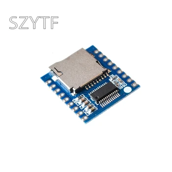 Serial port control voice module MCU IO control SD/TF card MP3 player board XY-V17B
Serial port control voice module MCU IO control SD/TF card MP3 player board XY-V17B