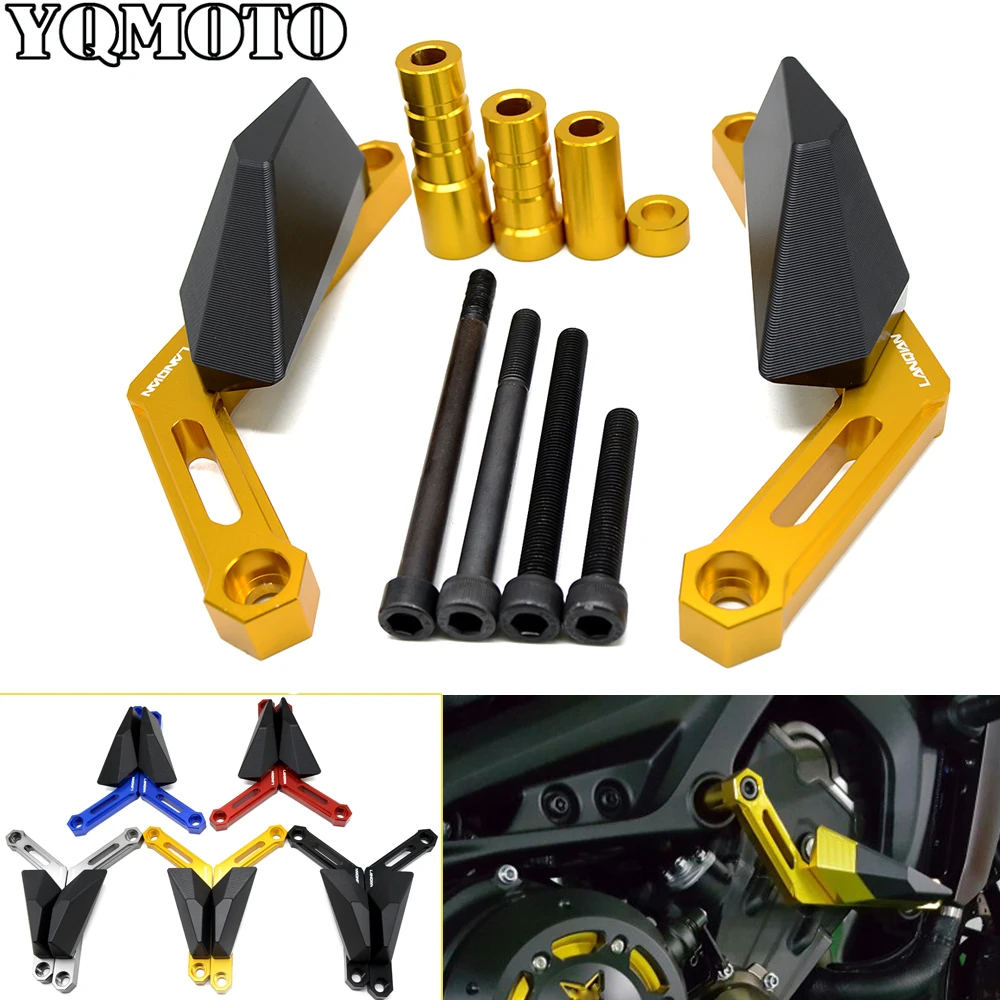 Motorcycle Frame Sliders Crash Engine Protection Pad Side Shield Protector For Yamaha MT-09 Tracer FJ-09 2015 2016 XSR 900 2016
Motorcycle Frame Sliders Crash Engine Protection Pad Side Shield Protector For Yamaha MT-09 Tracer FJ-09 2015 2016 XSR 900 2016