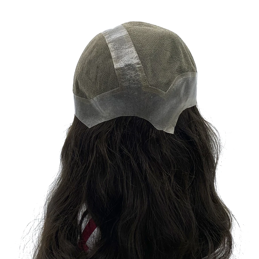customized big cap toupee human hair natural wave comfortable Lady Full Cap Wigs
customized big cap toupee human hair natural wave comfortable Lady Full Cap Wigs
