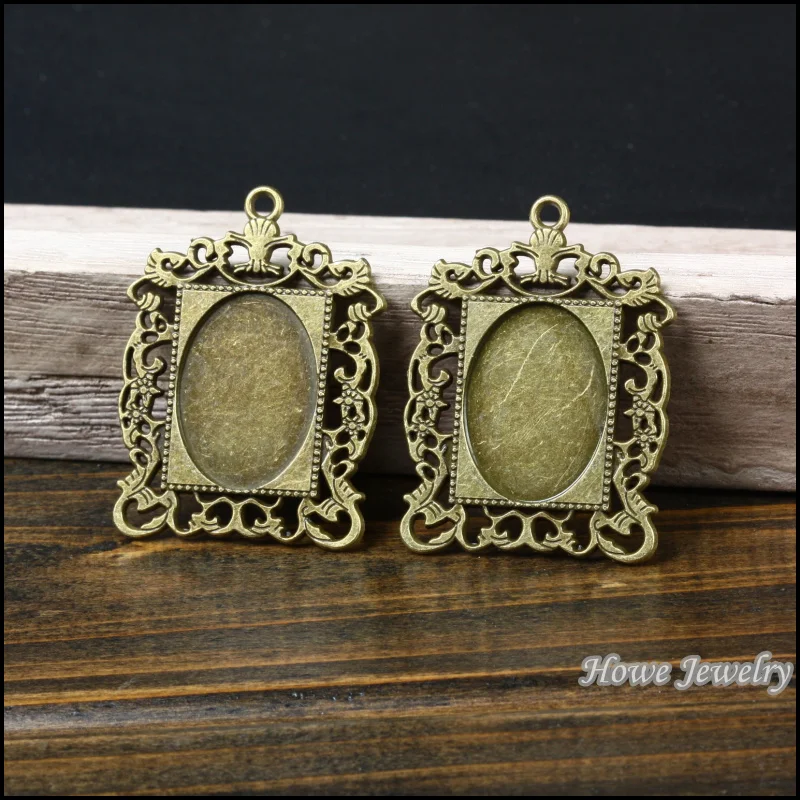 Vintage 6pcs daintiness Oval frame&Rectangle Pendant Antique bronze Zinc Alloy fit Bracelet Necklace DIY Metal Jewelry Findings
Vintage 6pcs daintiness Oval frame&Rectangle Pendant Antique bronze Zinc Alloy fit Bracelet Necklace DIY Metal Jewelry Findings
