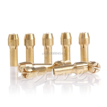 10Pc Brass Drill Chucks Collet Bits 4.3mm 0.5-3.2mm Shank For Dremel Rotary Tool R06 Whosale&DropShip
10Pc Brass Drill Chucks Collet Bits 4.3mm 0.5-3.2mm Shank For Dremel Rotary Tool R06 Whosale&DropShip