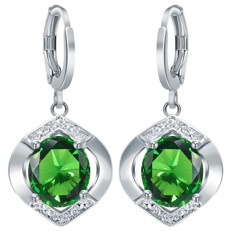 Fashion Oval Green Blue Gem Stone Rhinestone Drop Earrings Luxury AAA Zirconia Earrings For Women Jewelry Ear Pendientes Z5E434
Fashion Oval Green Blue Gem Stone Rhinestone Drop Earrings Luxury AAA Zirconia Earrings For Women Jewelry Ear Pendientes Z5E434