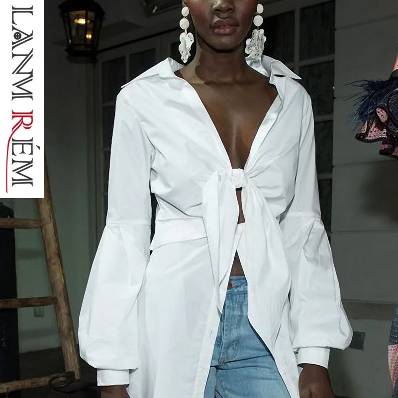LANMREM 2019 New Fashion Spring Turn Down Collar Bandage Design Shirt Female's Lantern Sleeve Personality Blouse Vestido YF79800
LANMREM 2019 New Fashion Spring Turn Down Collar Bandage Design Shirt Female's Lantern Sleeve Personality Blouse Vestido YF79800