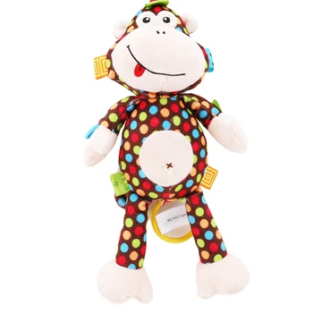 1pcs High Quality Plush Baby Toy Sozzy Baby Rattle Toys Monkey Pull Bell Plush Toys Infant Appease Dolls
1pcs High Quality Plush Baby Toy Sozzy Baby Rattle Toys Monkey Pull Bell Plush Toys Infant Appease Dolls