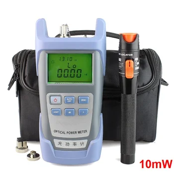 Handheld Optical Power Meter and 10mw Visual Fault Locator Red Light Fiber Optic Cable Tester
Handheld Optical Power Meter and 10mw Visual Fault Locator Red Light Fiber Optic Cable Tester