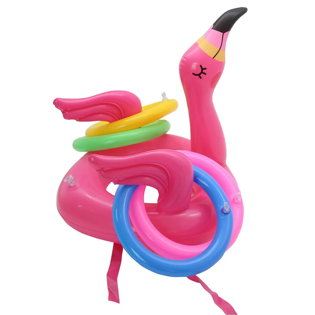 Portable Inflatable Ring Flamingo Hat Inflatable Flamingo Head Toss Game for Hawaii Luau Game Family Reunion Summer Party
Portable Inflatable Ring Flamingo Hat Inflatable Flamingo Head Toss Game for Hawaii Luau Game Family Reunion Summer Party