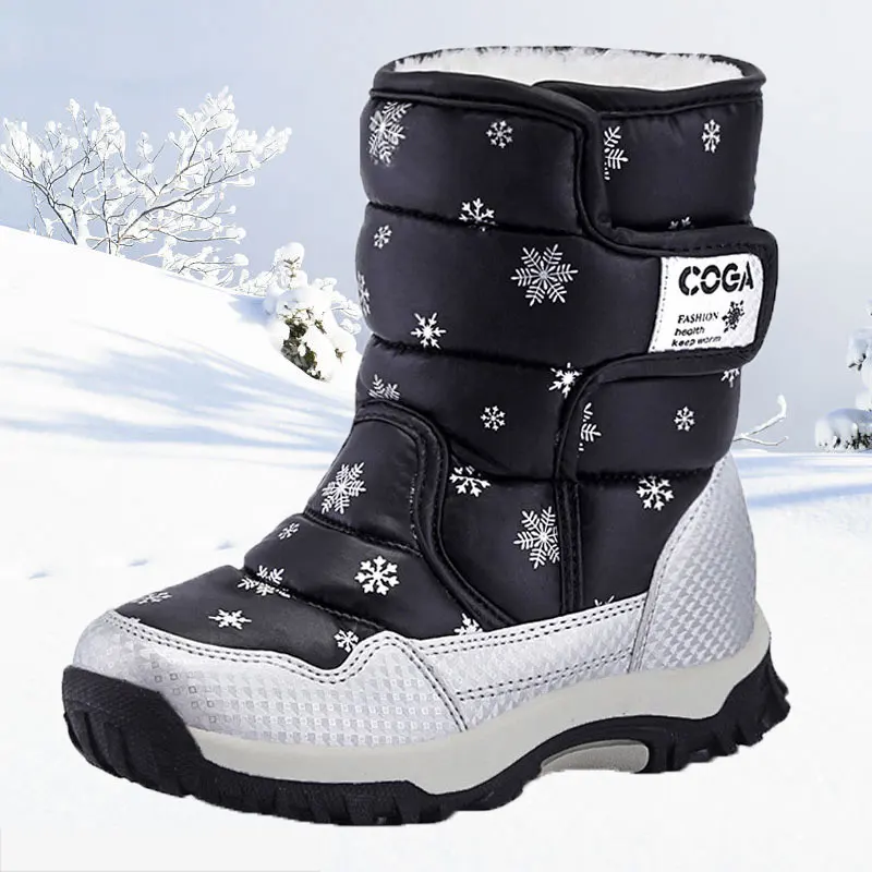 boys snow boots warm shoes waterproof and non-slip -30 degree shoes Kids Sports Shoes boy Casual Boots Rubber Button EUR 26-38 
boys snow boots warm shoes waterproof and non-slip -30 degree shoes Kids Sports Shoes boy Casual Boots Rubber Button EUR 26-38