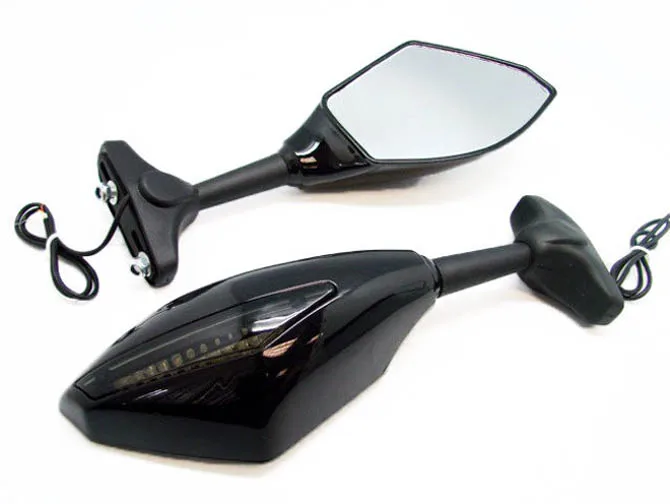 Universal Smoke swing freely modified mirror LED Turn signals intergrated mirrors For Triumph Daytona 600/650 (2003-2005)
Universal Smoke swing freely modified mirror LED Turn signals intergrated mirrors For Triumph Daytona 600/650 (2003-2005)