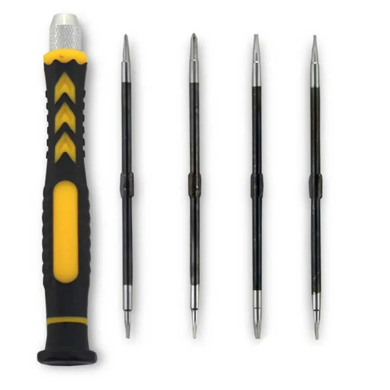 Multi-function Set Screwdriver Disassemble Tool T4 / T5 / T6 / T2 / 1.5 / 0.8 Star Screwdriver Mobile Phone Repair Tool Set
Multi-function Set Screwdriver Disassemble Tool T4 / T5 / T6 / T2 / 1.5 / 0.8 Star Screwdriver Mobile Phone Repair Tool Set