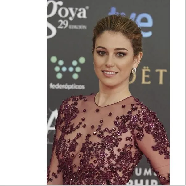 2Zuhair-Murad-Burgundy-Red-Carpet-Evening-Dresses-Long-Sleeve-Beads-Applique-Sheer-Necklines-Illusion-Bodice-Formal