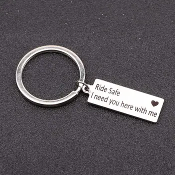 Personalized Keychain Ride Safe I need you here with me Motorcycle Key ring Couples Engraved Keychain Husband Boyfriend Gift
Personalized Keychain Ride Safe I need you here with me Motorcycle Key ring Couples Engraved Keychain Husband Boyfriend Gift