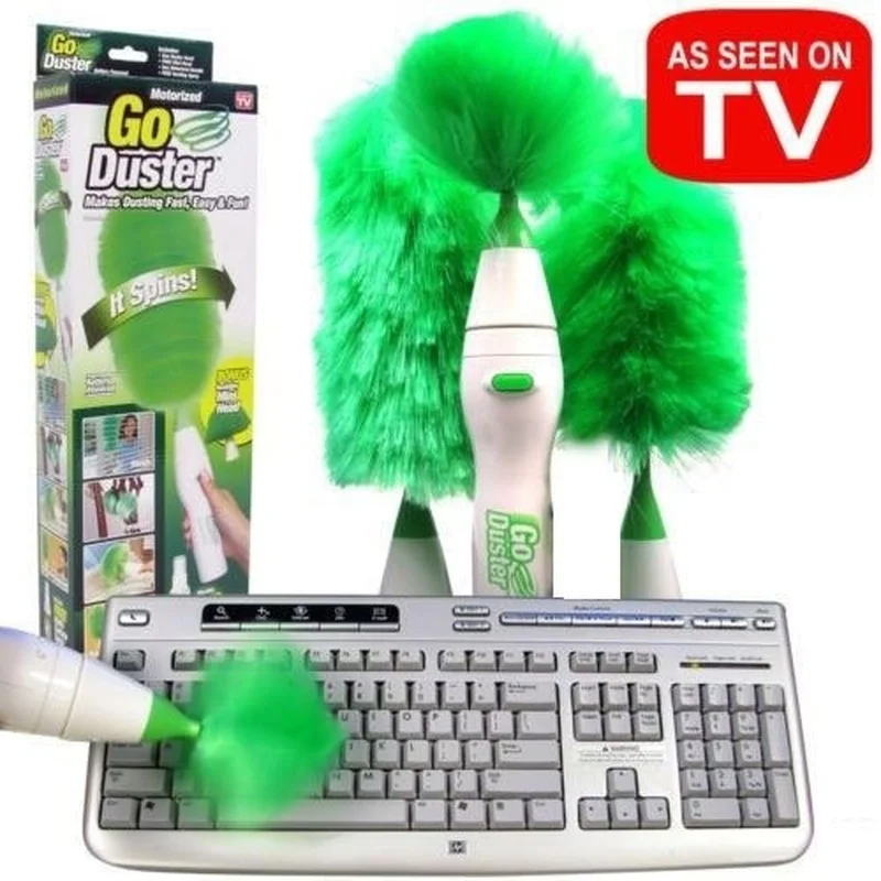 New Arrival Electric Feather Duster Creative Electric Household Cleaner Cars Cleaning Device Dusting Brush Electric Dust Shan
New Arrival Electric Feather Duster Creative Electric Household Cleaner Cars Cleaning Device Dusting Brush Electric Dust Shan