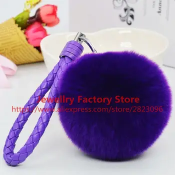 200pcs/lot 8cm Rabbit Fur Ball Keychain Brand Braided PU Leather Keychain WoMen pompoms Weave Pu Leather Fur Keychain Keyring
200pcs/lot 8cm Rabbit Fur Ball Keychain Brand Braided PU Leather Keychain WoMen pompoms Weave Pu Leather Fur Keychain Keyring