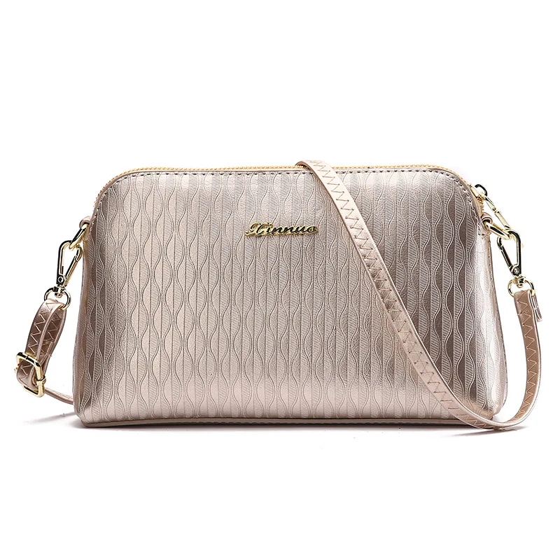 Female bag shoulder bag the European and American fashion lady shell package inclined across packets waves texture model
Female bag shoulder bag the European and American fashion lady shell package inclined across packets waves texture model