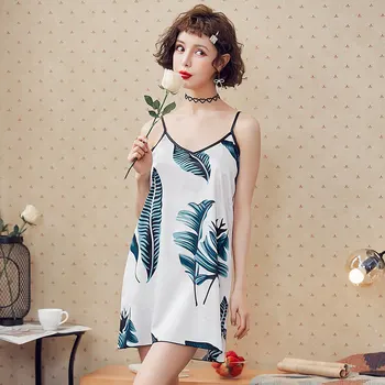 Wasteheart Women Fashion Female White Sexy Sleepwear Nightdress Faux Silk V Neck Nightwear Sleepshirt Nightgown Luxury French
Wasteheart Women Fashion Female White Sexy Sleepwear Nightdress Faux Silk V Neck Nightwear Sleepshirt Nightgown Luxury French