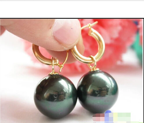 00 FREE SHIPPING d18MM TAHITIAN BLACK ROUND SOUTH SEA SHELL PEARL DANGLE EARRING
00 FREE SHIPPING d18MM TAHITIAN BLACK ROUND SOUTH SEA SHELL PEARL DANGLE EARRING