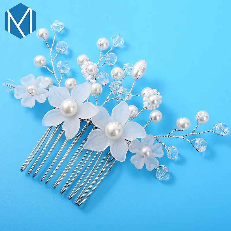 M MISM Women Wedding Floral Hairpin Ladies Romantic Floral Headdress Fashion Party Plait Hair Clip Festival Hair
M MISM Women Wedding Floral Hairpin Ladies Romantic Floral Headdress Fashion Party Plait Hair Clip Festival Hair