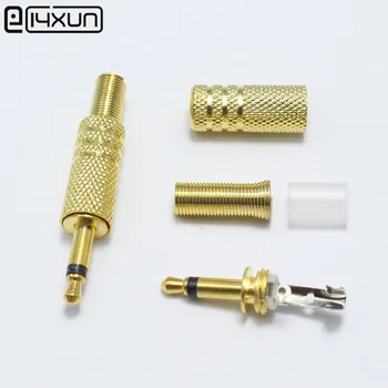2pcs gold plated 3.5mm plug 3.5mm 2 Pole Audio Connector 3.5 Audio jack Plugs Mono Headset Single Track Headphone
2pcs gold plated 3.5mm plug 3.5mm 2 Pole Audio Connector 3.5 Audio jack Plugs Mono Headset Single Track Headphone