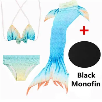 4Pcs/22 Colors Girls Swimming Mermaid Tail with Monofin Little Children Ariel Mermaid Costume Kids Swimsuit Bathing Suit Cosplay
4Pcs/22 Colors Girls Swimming Mermaid Tail with Monofin Little Children Ariel Mermaid Costume Kids Swimsuit Bathing Suit Cosplay