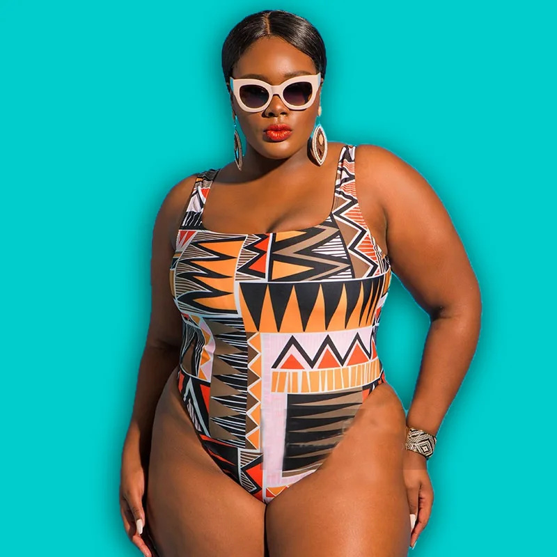African 2018 One Piece Swimming suits For Sexy Women Plus Size XL-4XL Female Monokini Big Bathing suit Retro Biquini Swimwear
African 2018 One Piece Swimming suits For Sexy Women Plus Size XL-4XL Female Monokini Big Bathing suit Retro Biquini Swimwear