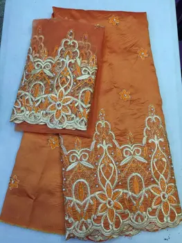 5colors New Arrival 5 Yards African George Lace And 2 Yards Blouse Tulle Lace Fabric With Bead Fabric For Nigerian Wedding Lace
5colors New Arrival 5 Yards African George Lace And 2 Yards Blouse Tulle Lace Fabric With Bead Fabric For Nigerian Wedding Lace