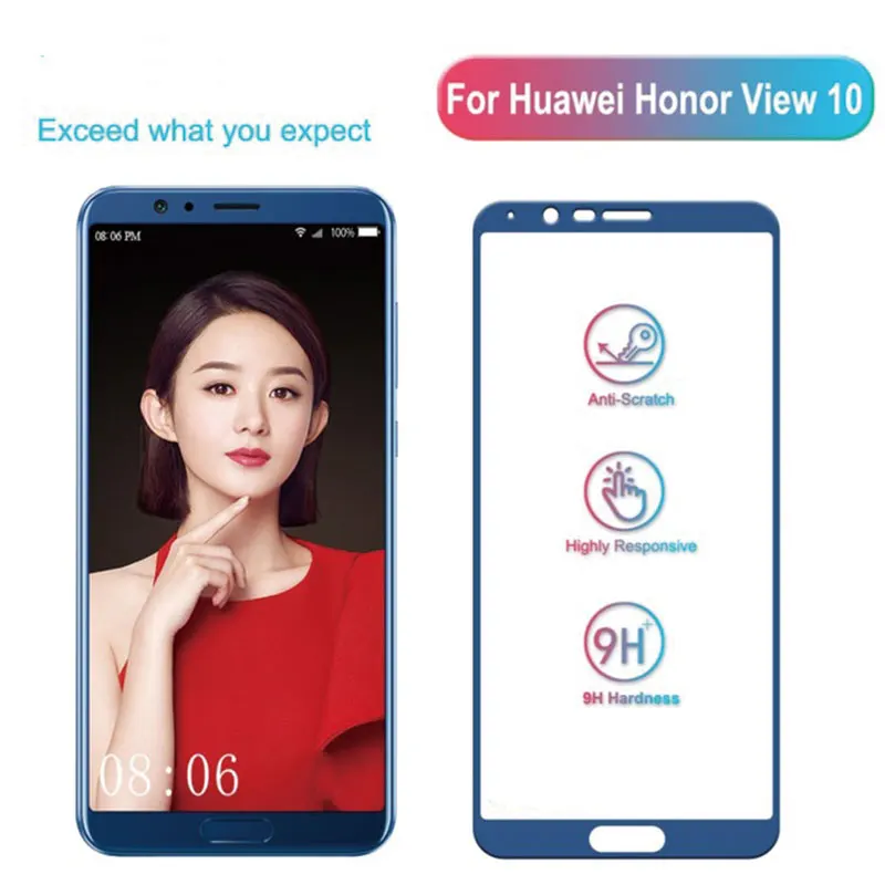 Tempered Glass For Huawei Honor V10 Screen Protector For Honor V 10 10V View10 Protective Glas On Hono HonorV10 Film Full Cover
Tempered Glass For Huawei Honor V10 Screen Protector For Honor V 10 10V View10 Protective Glas On Hono HonorV10 Film Full Cover