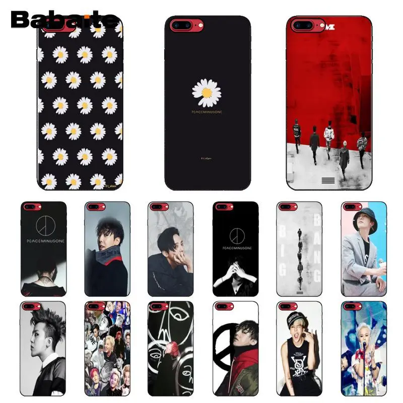Babaite G-DRAGON BIGBANG GD peace minusone Cute Phone Case for Apple iPhone 8 7 6 6S Plus X XS MAX 5 5S SE XR Mobile Cover
Babaite G-DRAGON BIGBANG GD peace minusone Cute Phone Case for Apple iPhone 8 7 6 6S Plus X XS MAX 5 5S SE XR Mobile Cover