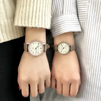 Simple design lovers quartz watch retro wristwatches fashion casual men women couples watches with frosted vintage leather band
Simple design lovers quartz watch retro wristwatches fashion casual men women couples watches with frosted vintage leather band