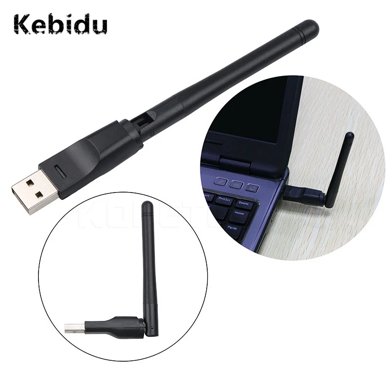 Kebidu 150Mbps WiFi Wireless Network Card USB 2.0 2.4GHz Adapter with Antenna Chipset Ralink MT-7601 for Laptop PC Wholesale
Kebidu 150Mbps WiFi Wireless Network Card USB 2.0 2.4GHz Adapter with Antenna Chipset Ralink MT-7601 for Laptop PC Wholesale