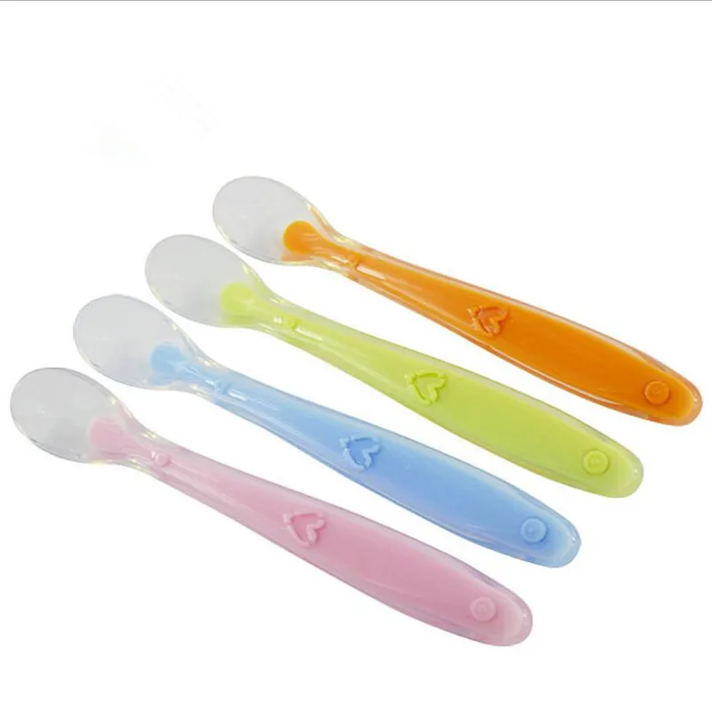 Baby Spoons Feeding Dishes Tableware for Children Flatware Cutlery Colher Spoon Silicone Tools-for-patchwork Lot Soup Ladle
Baby Spoons Feeding Dishes Tableware for Children Flatware Cutlery Colher Spoon Silicone Tools-for-patchwork Lot Soup Ladle