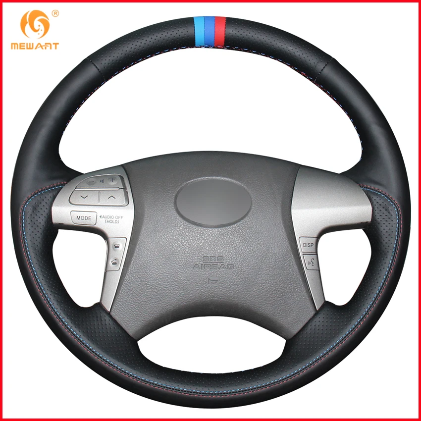MEWANT Black Genuine Leather Car Steering Wheel Cover for Toyota Highlander 2009-2014 Camry 2007 2008 2009 2010 2011 Accessories
MEWANT Black Genuine Leather Car Steering Wheel Cover for Toyota Highlander 2009-2014 Camry 2007 2008 2009 2010 2011 Accessories