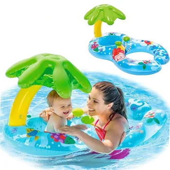 1-3 Years Inflatable Mother and Baby Shade Swim Float Circle Ring Mother Child Swim Circle with Sunshade Swimming Accessories
1-3 Years Inflatable Mother and Baby Shade Swim Float Circle Ring Mother Child Swim Circle with Sunshade Swimming Accessories