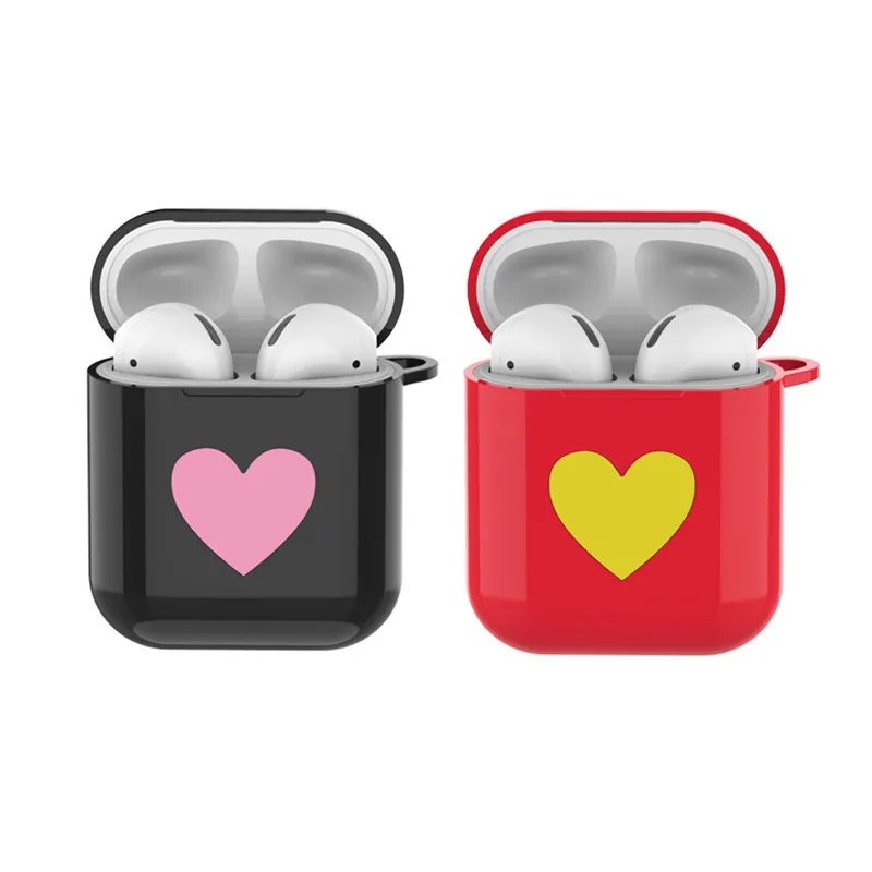 Love Heart Earphone Case Bluetooth Wireless Earphone Case TPU For Apple AirPods Protective Cover Skin Accessories Charging Box
Love Heart Earphone Case Bluetooth Wireless Earphone Case TPU For Apple AirPods Protective Cover Skin Accessories Charging Box