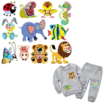 10pcs/lot Cute Animal Patches Iron On Patches For Clothes Children's T-shirt Dresses DIY Accessory Decoration A-level Washable
10pcs/lot Cute Animal Patches Iron On Patches For Clothes Children's T-shirt Dresses DIY Accessory Decoration A-level Washable