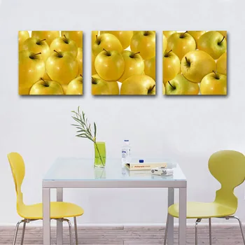 3 Panels Wall Canvas Painting Dinning Room Decor Art Pictures Yellow Apple Fruit Paintings Kitchen Modern Home Decor No Framed
3 Panels Wall Canvas Painting Dinning Room Decor Art Pictures Yellow Apple Fruit Paintings Kitchen Modern Home Decor No Framed