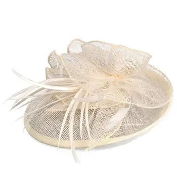 New Fashion Headwear Women Hat Cocktail Wedding Party Church Headpiece Headband Fancy Feather Hair Accessories
New Fashion Headwear Women Hat Cocktail Wedding Party Church Headpiece Headband Fancy Feather Hair Accessories