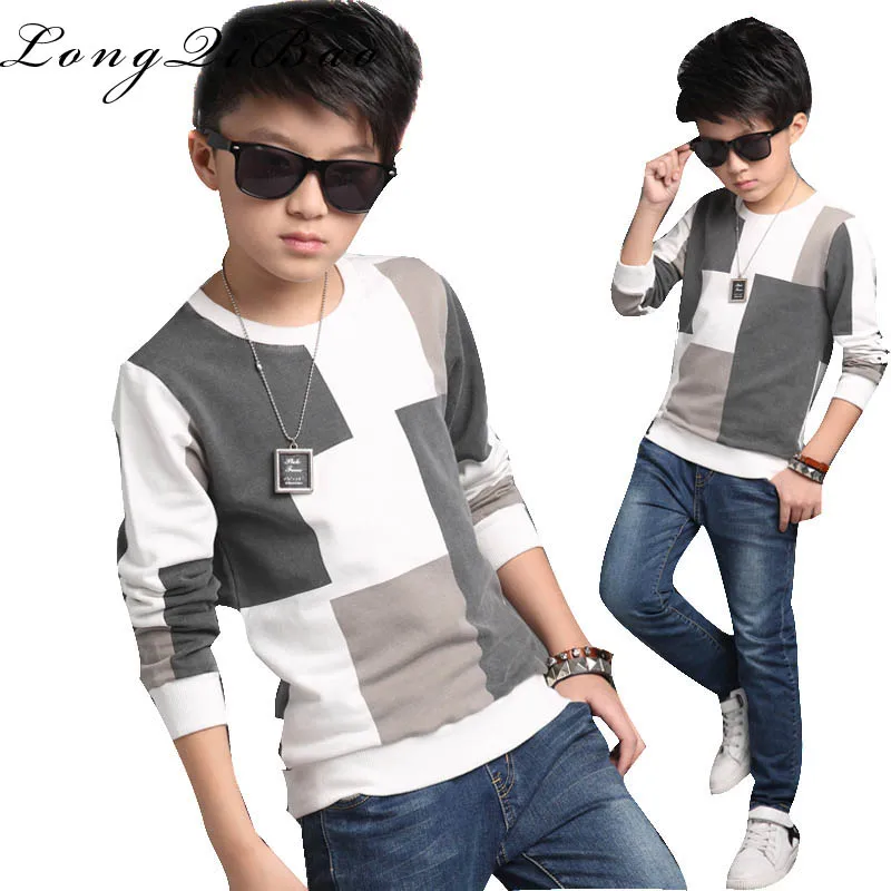 2018 New Leisure Kids Children's Clothing, Boy Autumn Checked Knit Sweater T-shirt Coat Cuhk Children Joining Together 5-16Year
2018 New Leisure Kids Children's Clothing, Boy Autumn Checked Knit Sweater T-shirt Coat Cuhk Children Joining Together 5-16Year