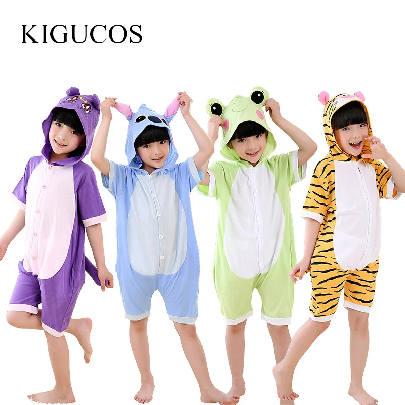 KIGUCOS Summer Short Sleeve Pijamas Cartoon Stitch Cosplay Children Lovely Kid Onesies Cotton Party Sleepwear Animal Pajamas
KIGUCOS Summer Short Sleeve Pijamas Cartoon Stitch Cosplay Children Lovely Kid Onesies Cotton Party Sleepwear Animal Pajamas