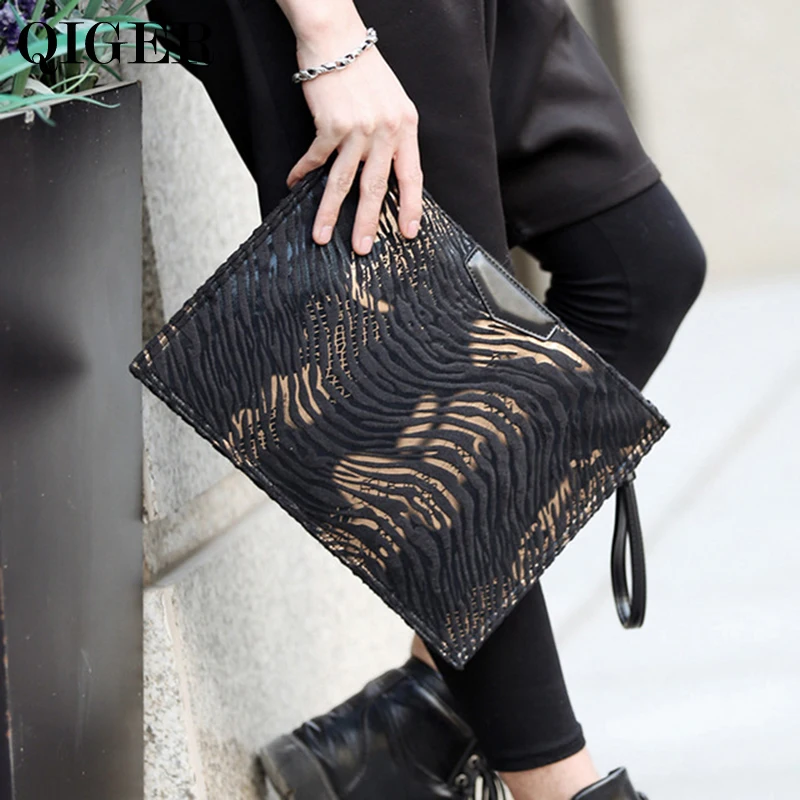 QIGER Leopard Design Envelope Clutch Bag Shoulder Bag For Document File,Ipad Business day clutches wallet
QIGER Leopard Design Envelope Clutch Bag Shoulder Bag For Document File,Ipad Business day clutches wallet