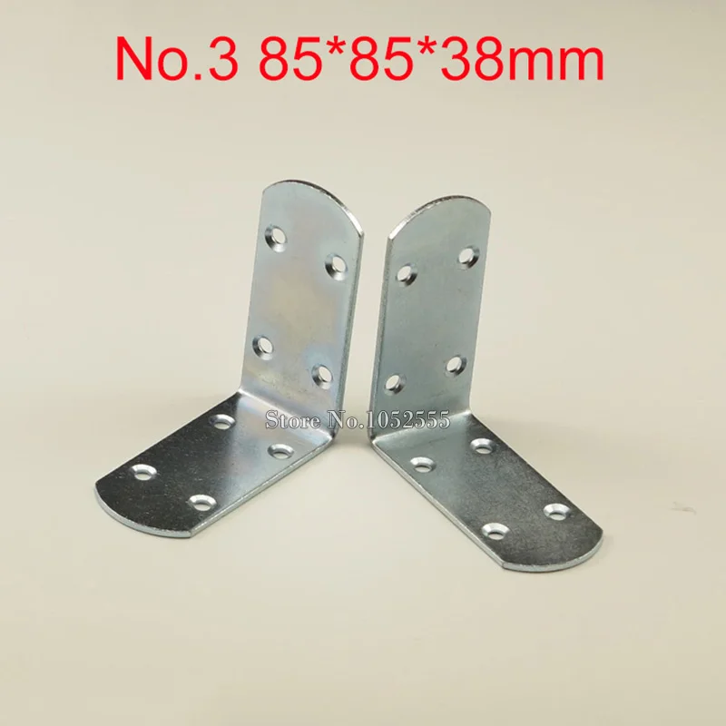 10pcs 85*38mm Iron Right Angle Corner Brackets Metal Shelf Support Repair Fixing furniture Connecting fittings K258 
10pcs 85*38mm Iron Right Angle Corner Brackets Metal Shelf Support Repair Fixing furniture Connecting fittings K258