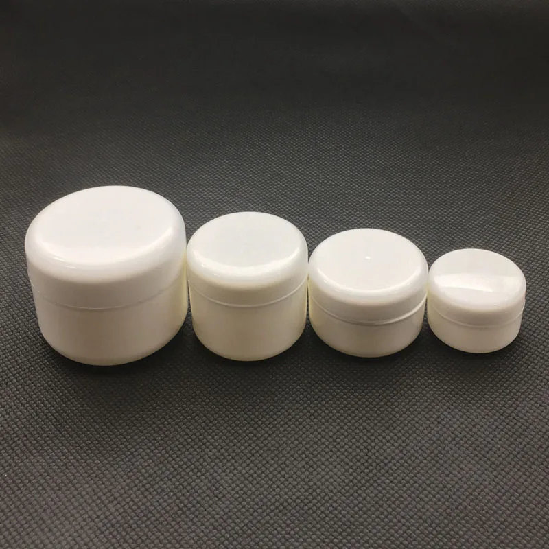 5Pcs 10g/20g/30g/50g Plastic Empty Cosmetic Container Refillable Sample bottles Travel Face Cream LotionMakeup Jar Pot White
5Pcs 10g/20g/30g/50g Plastic Empty Cosmetic Container Refillable Sample bottles Travel Face Cream LotionMakeup Jar Pot White