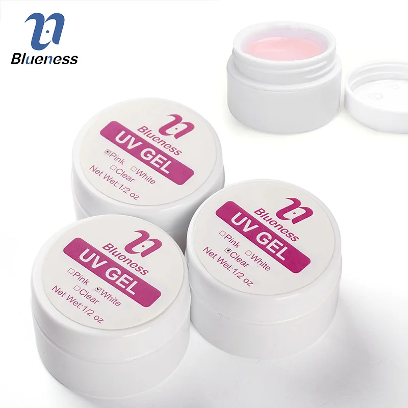Blueness 1Bottle UV Gel Builder Nail Art Tips Manicure Extension 3 Colors Builder False Polish Nail Accessories Decoration JH313
Blueness 1Bottle UV Gel Builder Nail Art Tips Manicure Extension 3 Colors Builder False Polish Nail Accessories Decoration JH313