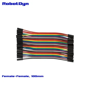 Jumper Dupont wire, 4"(100mm), Female to Female (F/F) 3x40L ribbon = 3 ribbons. Totally 120 lineas.
Jumper Dupont wire, 4"(100mm), Female to Female (F/F) 3x40L ribbon = 3 ribbons. Totally 120 lineas.