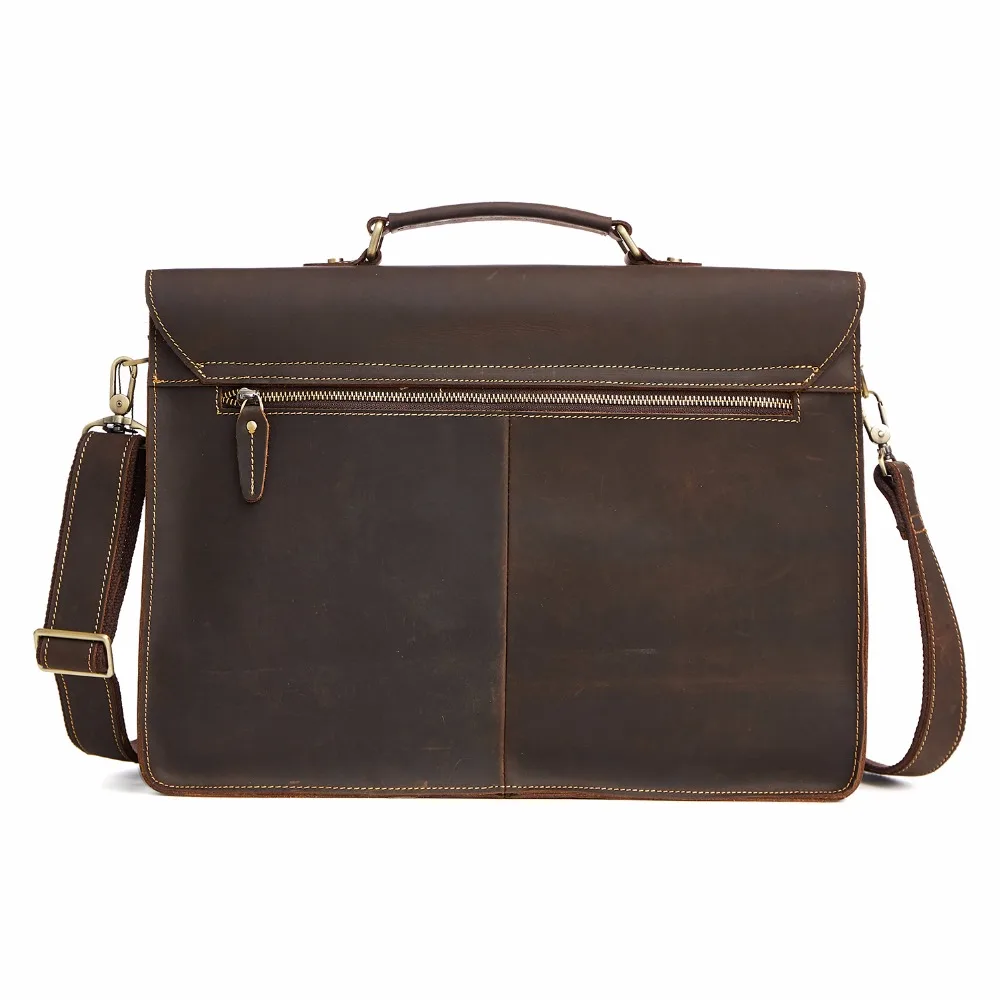Business Satchel Briefcase For Laptop