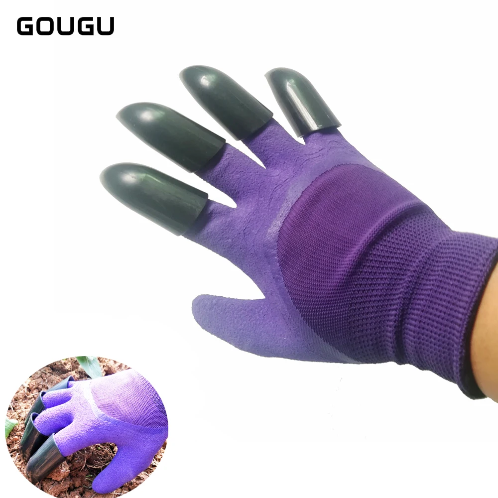 GOUGU Newest Gardening Gloves for Dig Planting Genie Garden Gloves with 4 ABS Plastic Claws 3 Color
GOUGU Newest Gardening Gloves for Dig Planting Genie Garden Gloves with 4 ABS Plastic Claws 3 Color