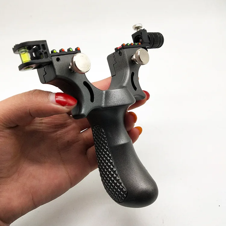 Professional outdoor hunting accessories with powerful elastic rubber band resin slingshot and light catapult slingshot
Professional outdoor hunting accessories with powerful elastic rubber band resin slingshot and light catapult slingshot