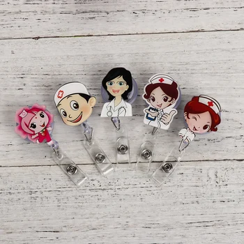 Unisex Cute Cartoon Mini Retractable Badge Reel Nurse Lanyards ID Name Card Badge Holder Clip Student Nurse Badge Holder
Unisex Cute Cartoon Mini Retractable Badge Reel Nurse Lanyards ID Name Card Badge Holder Clip Student Nurse Badge Holder
